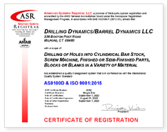 iso certifications